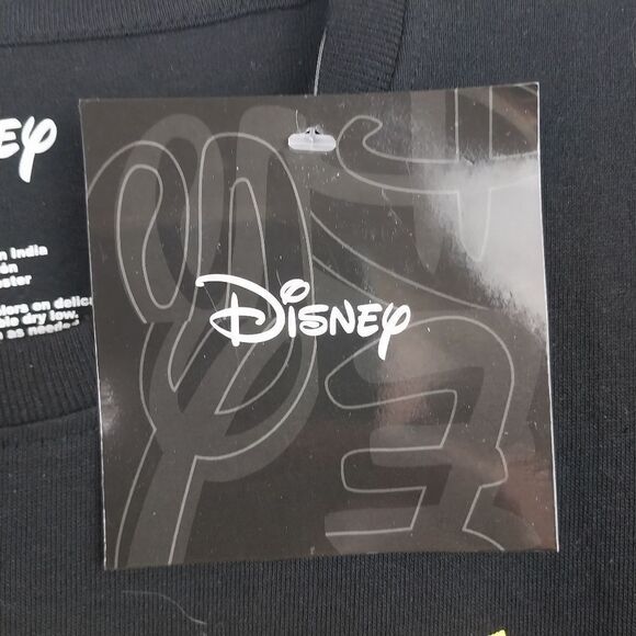 MICKEY MOUSE BLACK TEE. NWT. SIZE S. - Picture 3 of 10